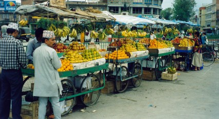 Fruit Market - Kathmandu